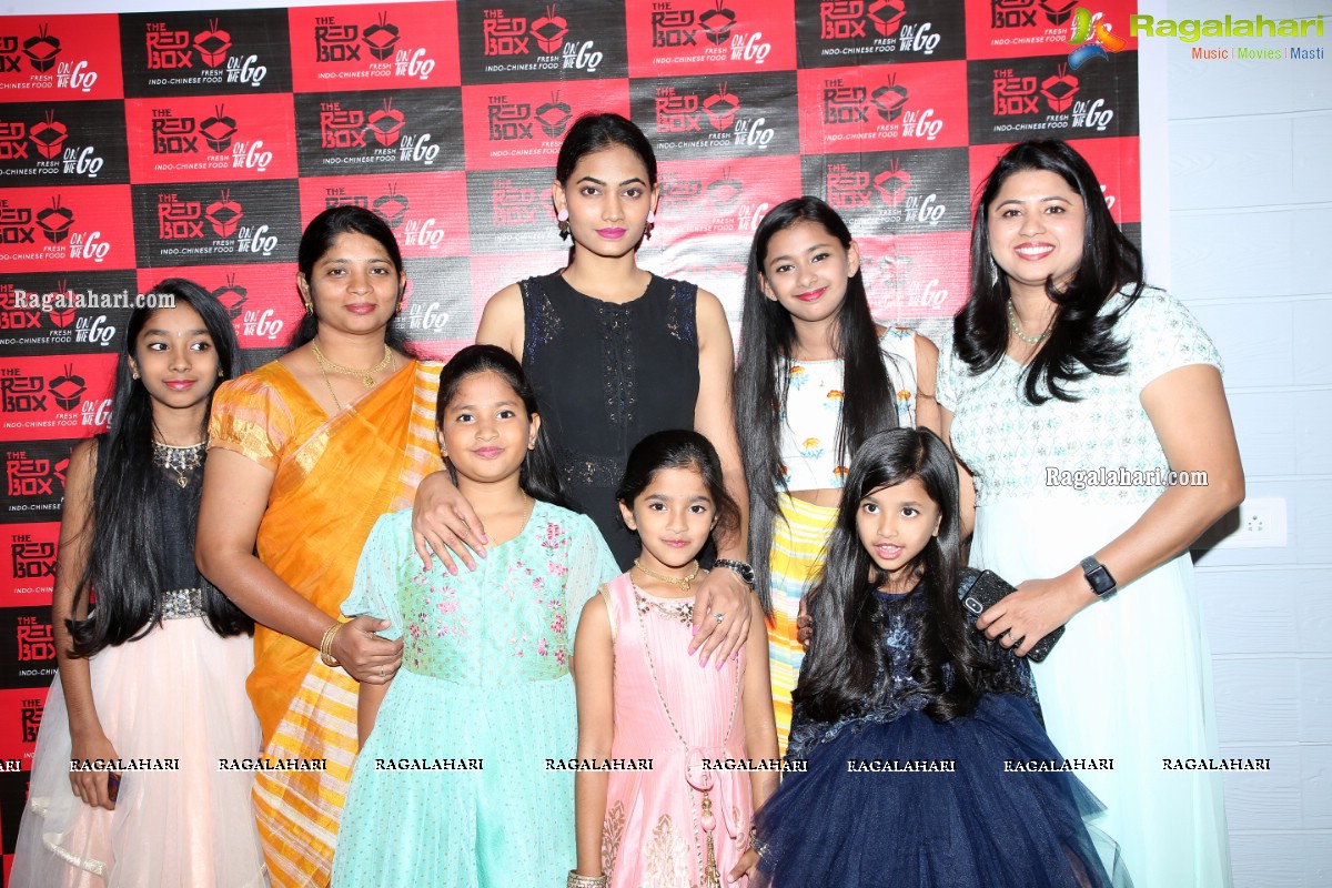 The Red Box Takeaway Outlet Launch by Actress Spandana Palli at Madinaguda