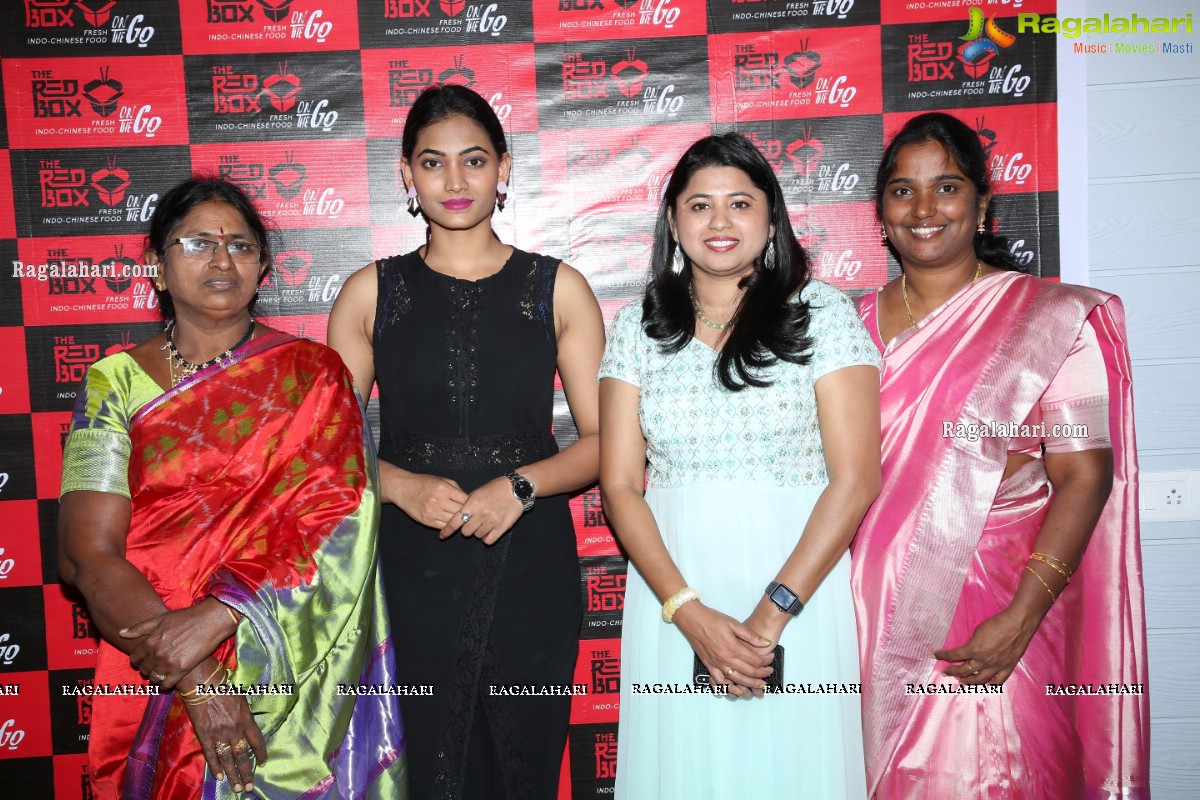 The Red Box Takeaway Outlet Launch by Actress Spandana Palli at Madinaguda