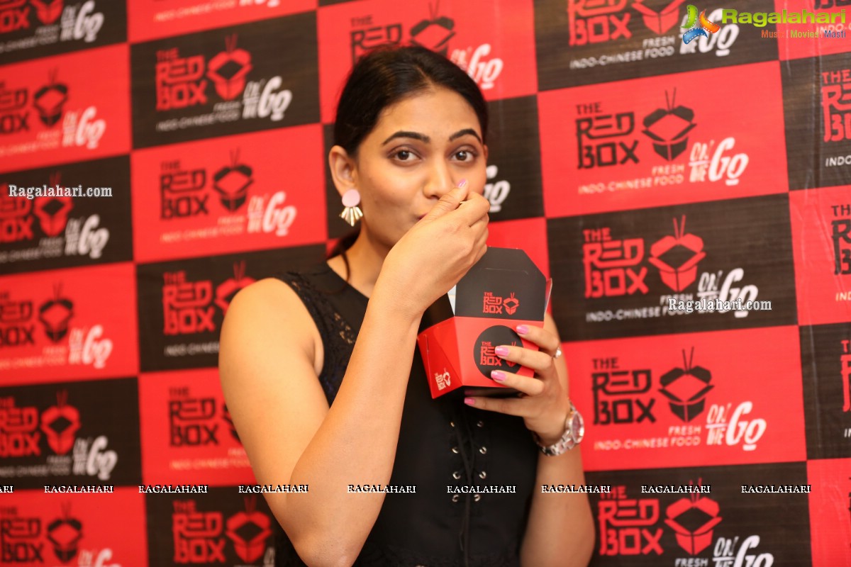 The Red Box Takeaway Outlet Launch by Actress Spandana Palli at Madinaguda