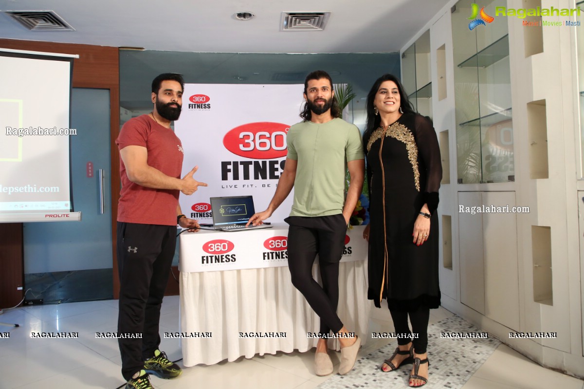 360 Degrees Fitness Launches Website and Ultimate Weight Loss Challenge With Vijay Deverakonda