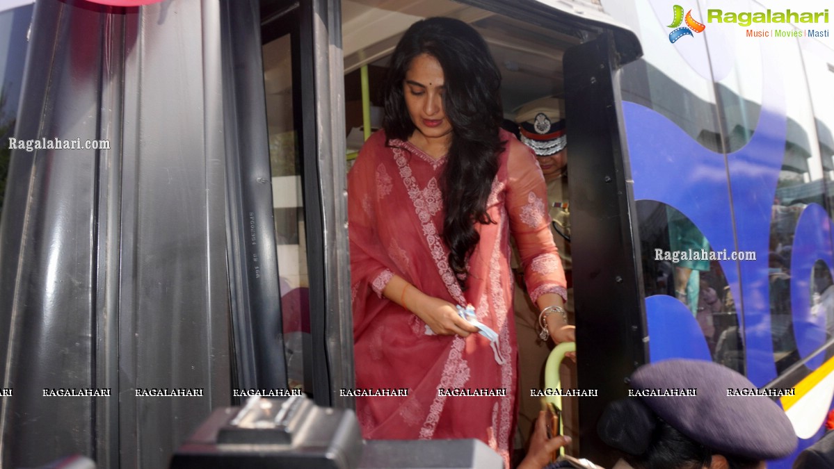 Anushka Shetty Graces The Launch of ShePahi Annual Conference 2021 at JRC Conventions