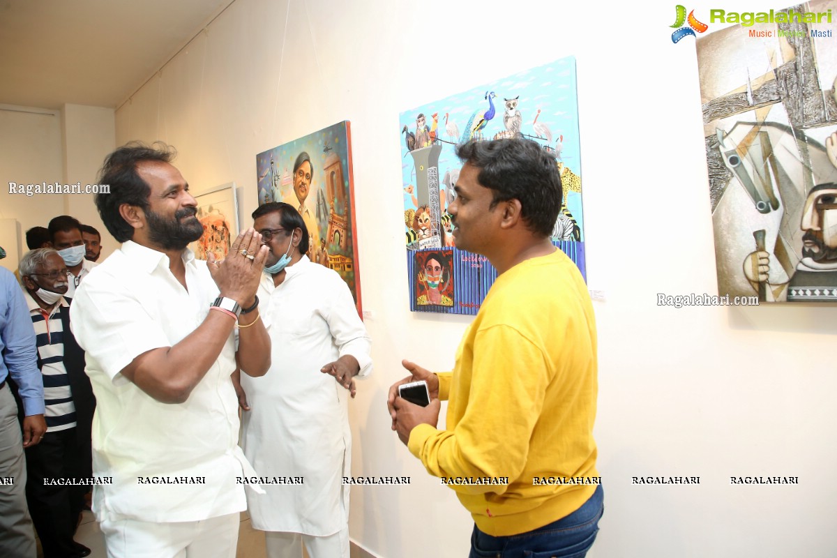 Chitramayee State Art Gallery January 2021 - Exhibition of Paintings