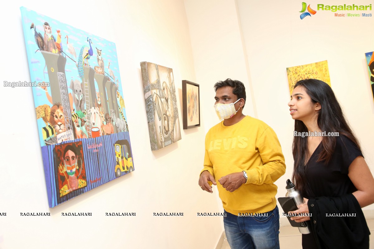 Chitramayee State Art Gallery January 2021 - Exhibition of Paintings