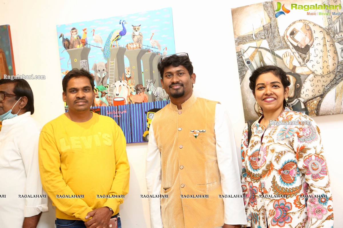 Chitramayee State Art Gallery January 2021 - Exhibition of Paintings