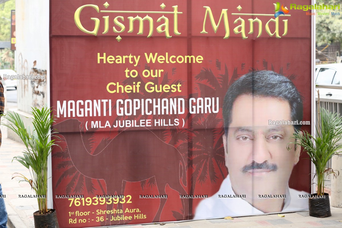 'Gismat Mandi' Arabic Restaurant Launch at Shrestha Aura, Jubilee Hills