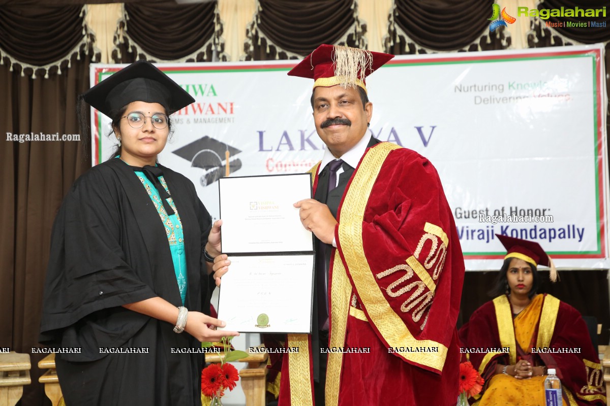 Lakshya - V Convocation Ceremony 2021 at Vishwa Vishwani Institute of Systems and Management (VVISM)