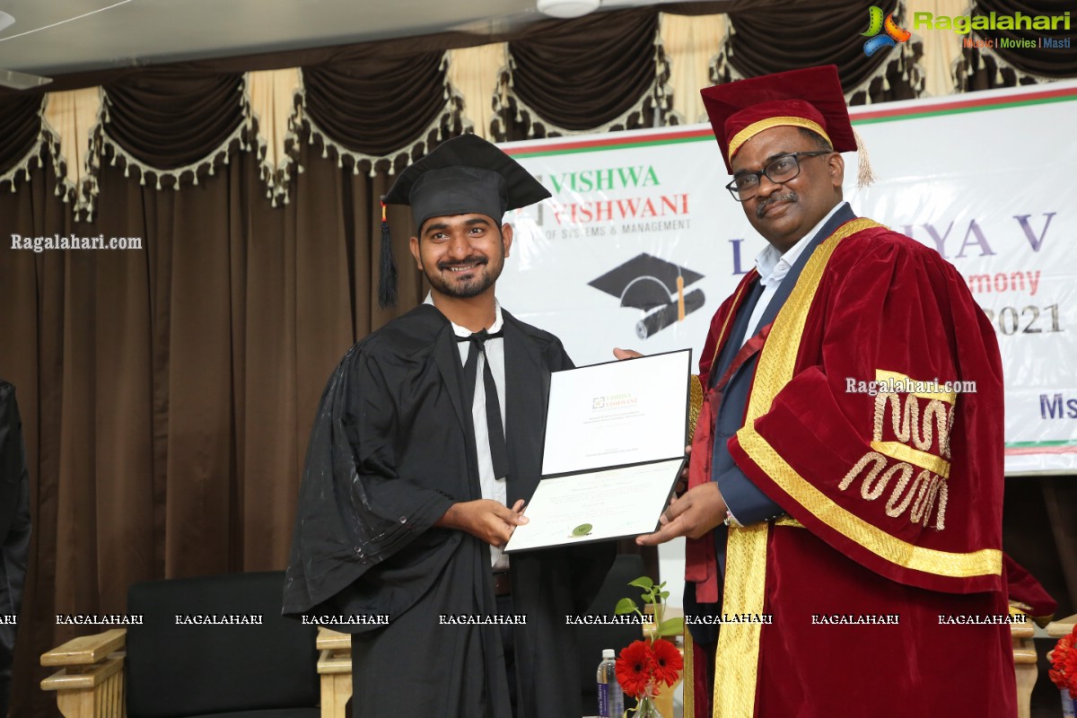 Lakshya - V Convocation Ceremony 2021 at Vishwa Vishwani Institute of Systems and Management (VVISM)