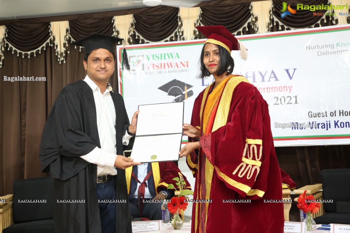 Lakshya - V Convocation Ceremony 2021 at Vishwa Vishwani Institute of Systems and Management (VVISM)