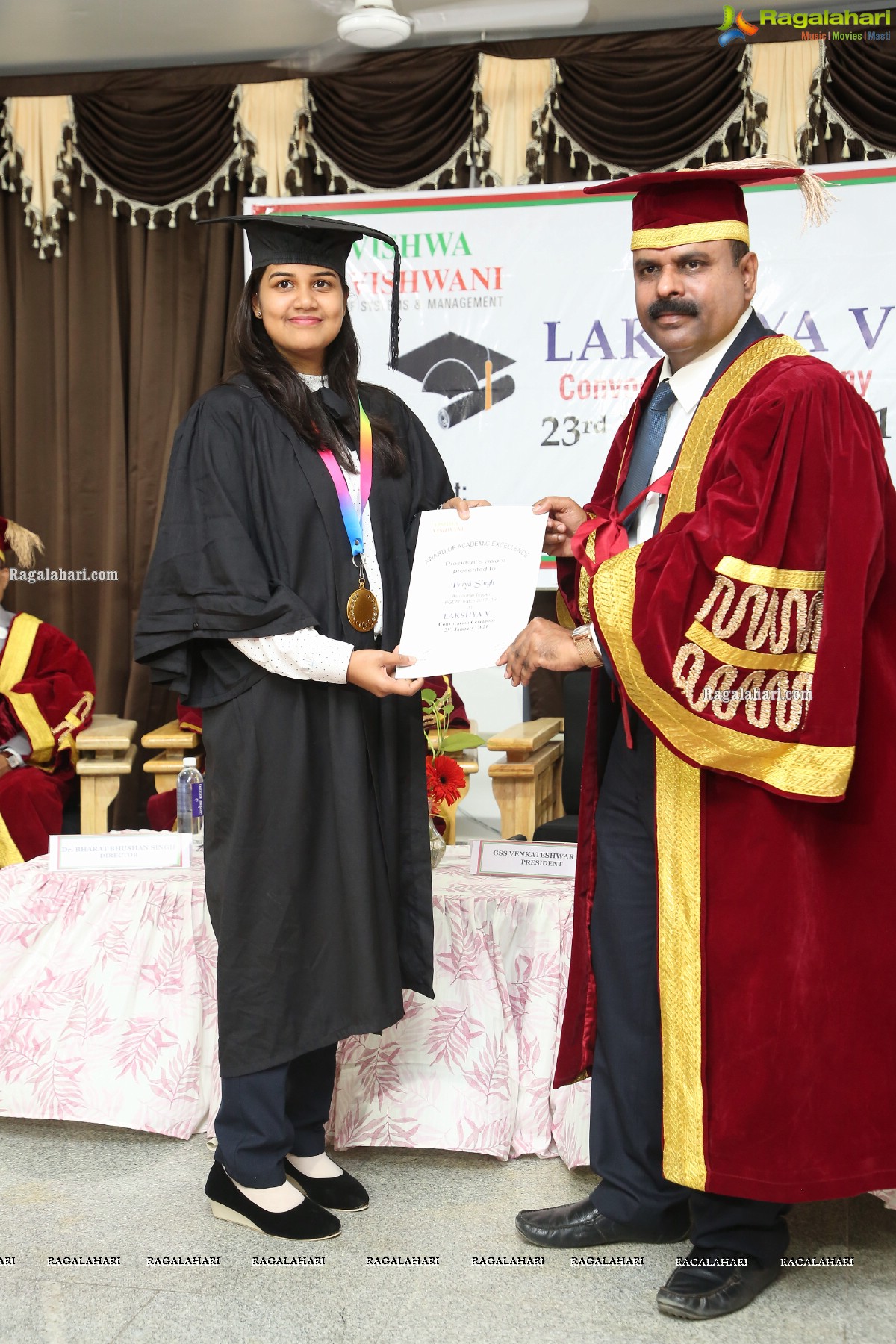 Lakshya - V Convocation Ceremony 2021 at Vishwa Vishwani Institute of Systems and Management (VVISM)