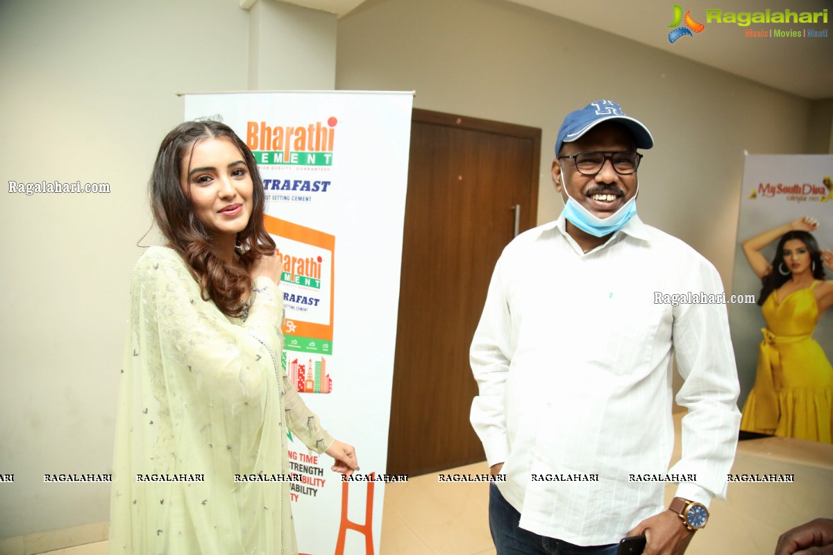 My South Diva Calendar 2021 Launch at Ramanaidu Studio Preview Theater