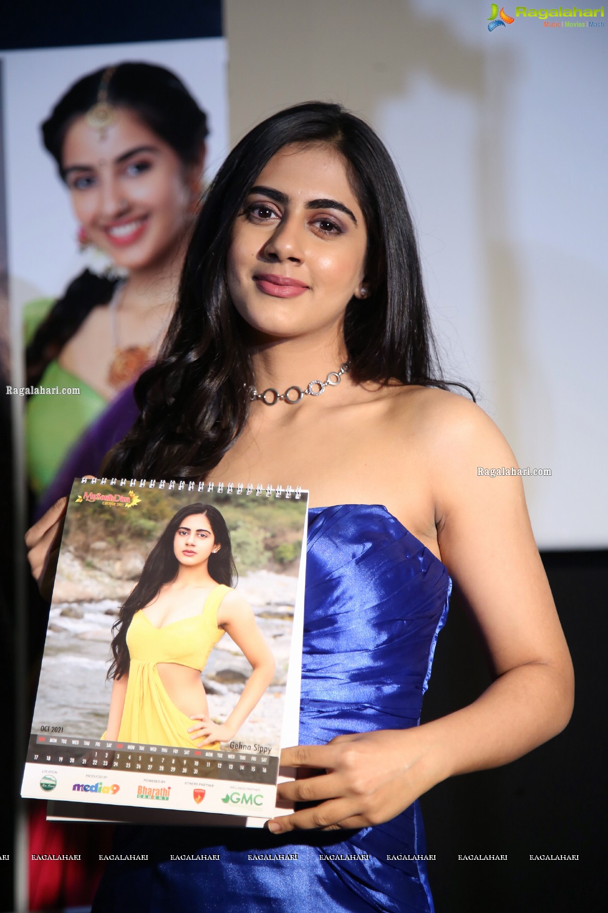 My South Diva Calendar 2021 Launch at Ramanaidu Studio Preview Theater