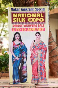 National Silk Expo-2021 Begins at Sri Satya Sai Nigamagamam