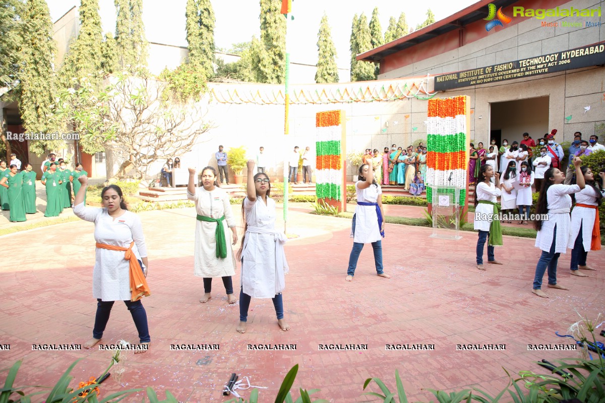 72nd Republic Day celebrations at NIFT Hyderabad