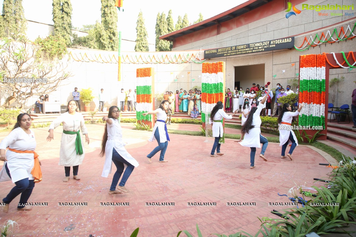 72nd Republic Day celebrations at NIFT Hyderabad