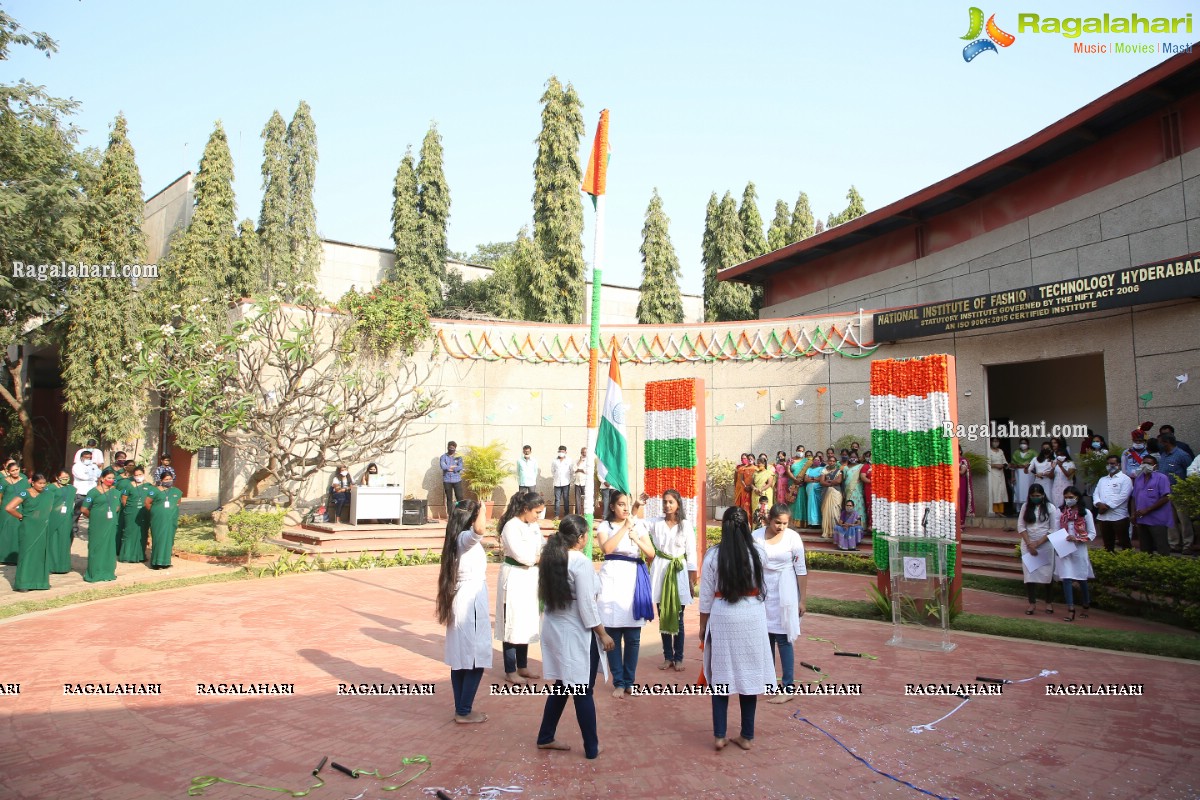 72nd Republic Day celebrations at NIFT Hyderabad