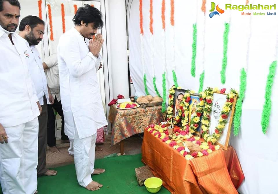 Pawan Kalyan Hoists Tricolour on 72nd Republic Day at Jana Sena Party Office