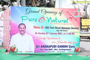 Pure-O-Naturals Fruits and Vegetables 28th Outlet Launch