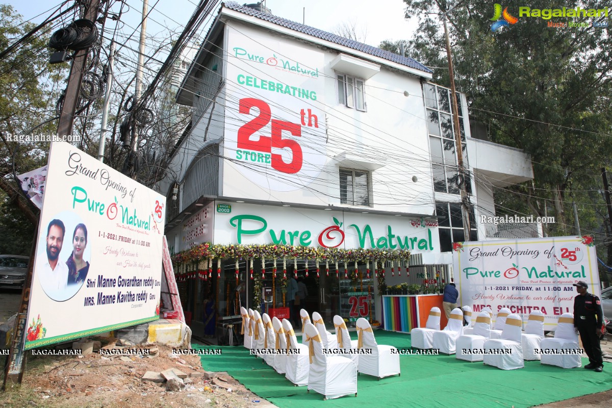 Pure-O-Naturals Fruits and Vegetables 25th Outlet Launch