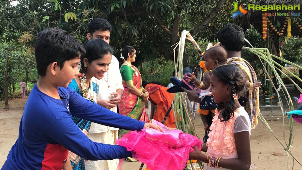 Siva Balaji Family Sankrathi Celebrations At Their Farm House