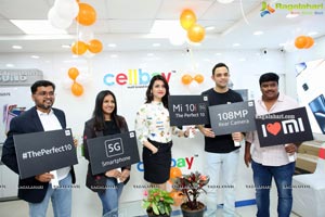 Xiaomi Mi 10i New Mobile Launch by Mannara Chopra at Cellbay