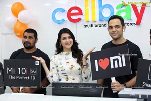 Xiaomi Mi 10i New Mobile Launch by Mannara Chopra at Cellbay