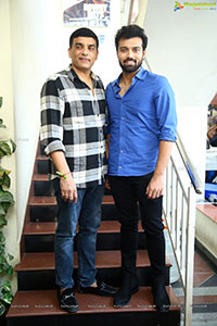 Producer Dil Raju and Hero Ashish at Rowdy Boys Press Meet