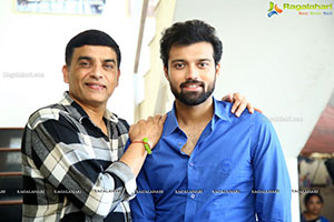 Producer Dil Raju and Hero Ashish at Rowdy Boys Press Meet