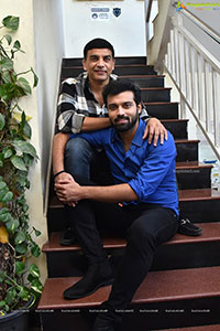 Producer Dil Raju and Hero Ashish at Rowdy Boys Press Meet