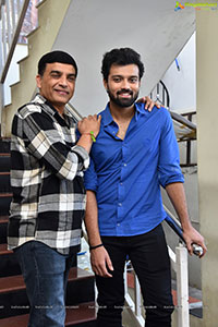 Producer Dil Raju and Hero Ashish at Rowdy Boys Press Meet