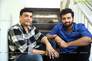 Producer Dil Raju and Hero Ashish at Rowdy Boys Press Meet