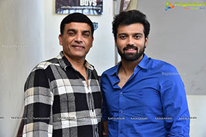 Producer Dil Raju and Hero Ashish at Rowdy Boys Press Meet