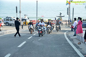 Rowdy Boys Movie Team Bike Rally In Vizag