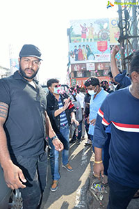 Rowdy Boys Movie Team Bike Rally In Vizag