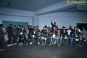 Rowdy Boys Movie Team Bike Rally In Vizag