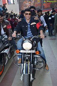 Rowdy Boys Movie Team Bike Rally In Vizag