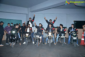 Rowdy Boys Movie Team Bike Rally In Vizag