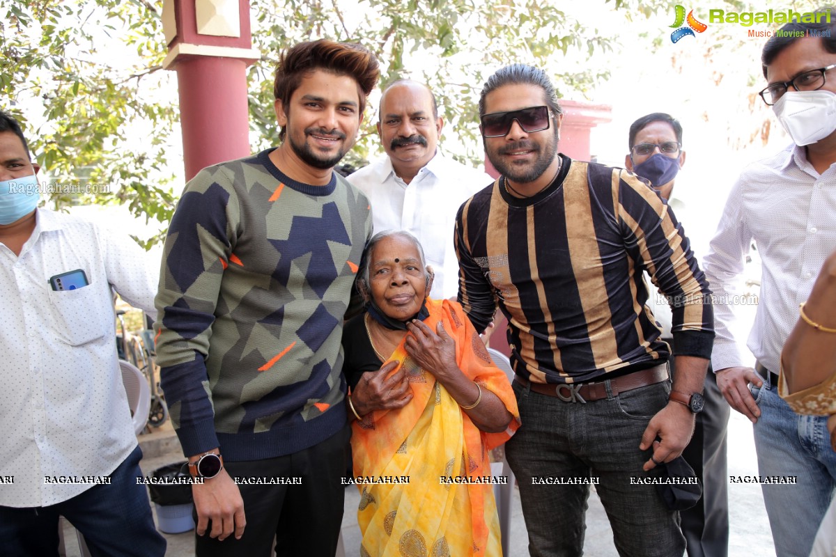 American Telugu Association Covid Test Kits Distribution To Old Age Homes