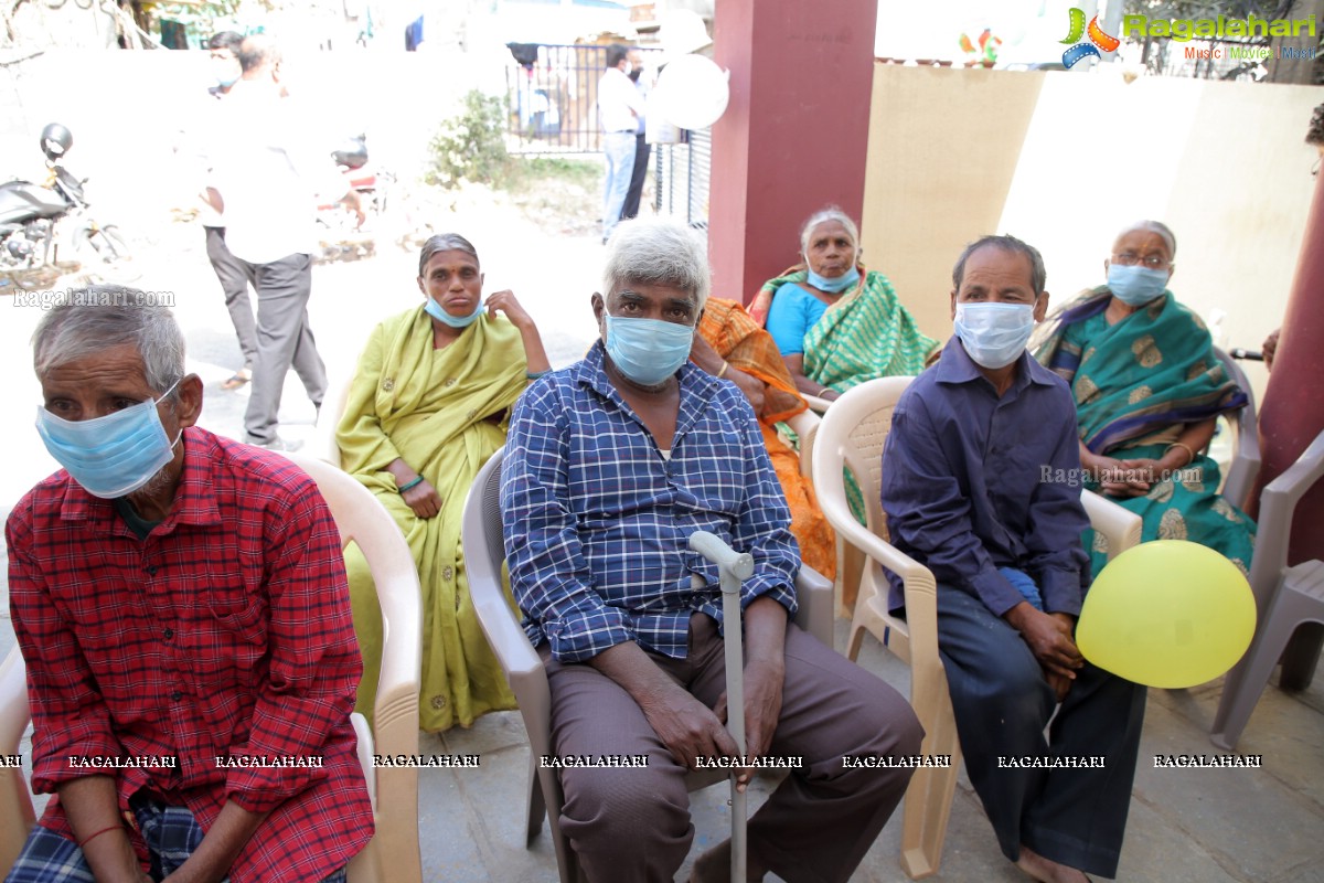 American Telugu Association Covid Test Kits Distribution To Old Age Homes