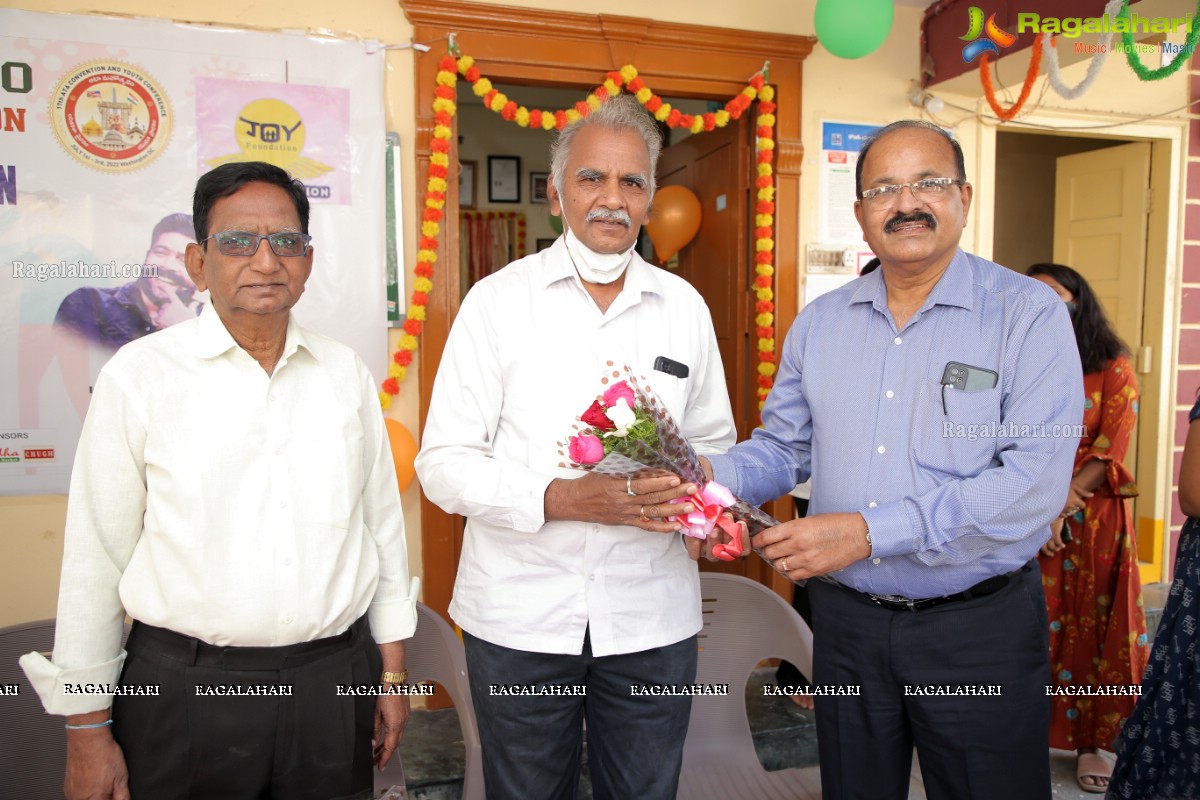 American Telugu Association Covid Test Kits Distribution To Old Age Homes