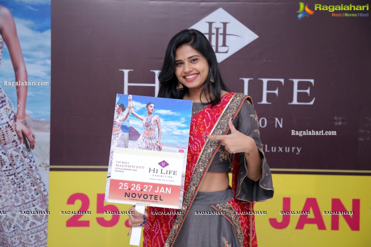 Hi Life Exhibition January 2022 Curtain Raiser, Hyderabad