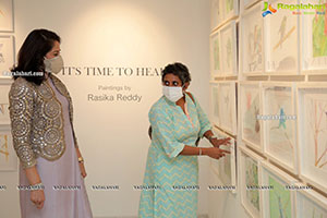 Art Show Titled It's Time To Heal at Kadari Art Gallery