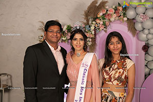 Mrs India Telangana Indu Receives a Grand Party at Home