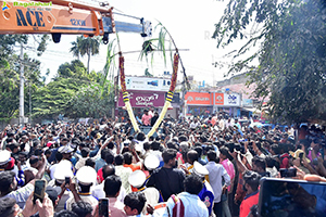 VSR Movie Team at Bhavani Theatre in Kolar Karnataka