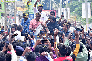 VSR Movie Team at Bhavani Theatre in Kolar Karnataka