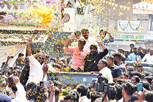 VSR Movie Team at Bhavani Theatre in Kolar Karnataka