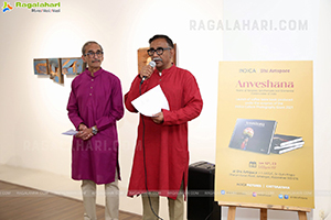 Anveshana Book Launch at Dhi Art Space