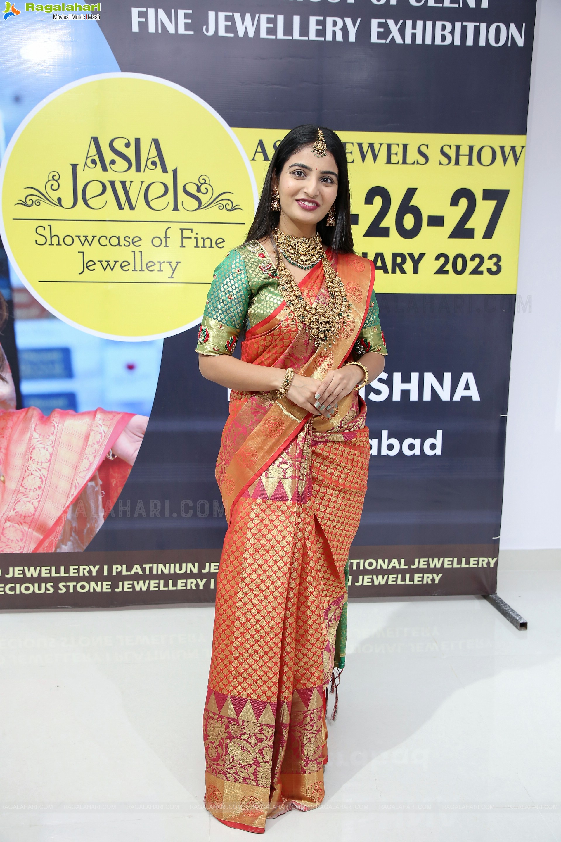 Asia Jewels Show Announcement and Exclusive Wedding & Bridal Jewellery Showcase at Banjara Hills Showroom