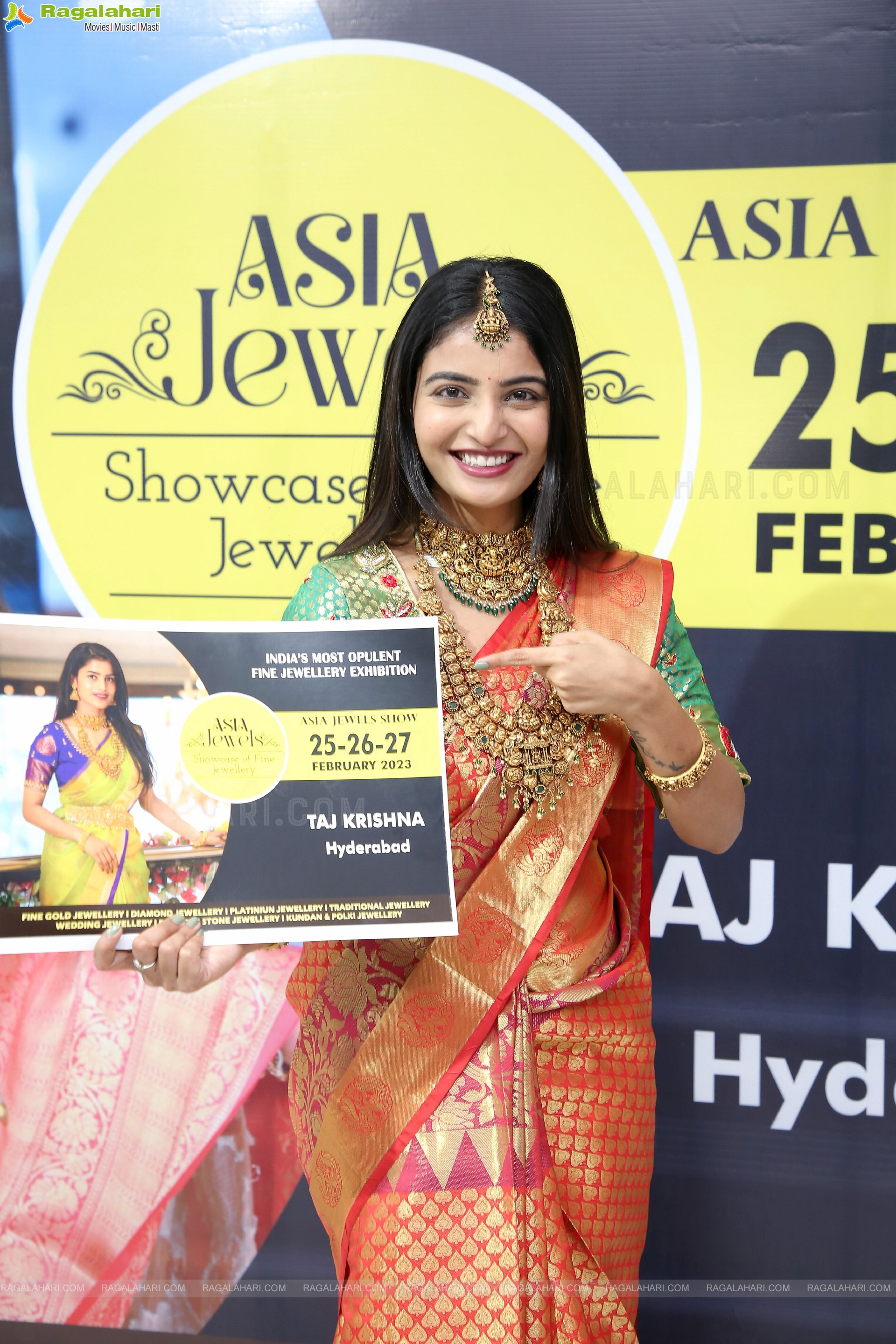 Asia Jewels Show Announcement and Exclusive Wedding & Bridal Jewellery Showcase at Banjara Hills Showroom