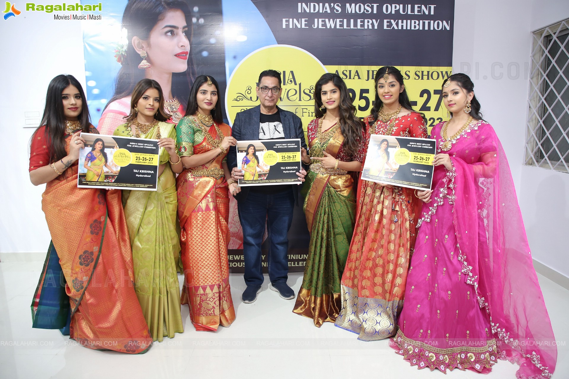 Asia Jewels Show Announcement and Exclusive Wedding & Bridal Jewellery Showcase at Banjara Hills Showroom