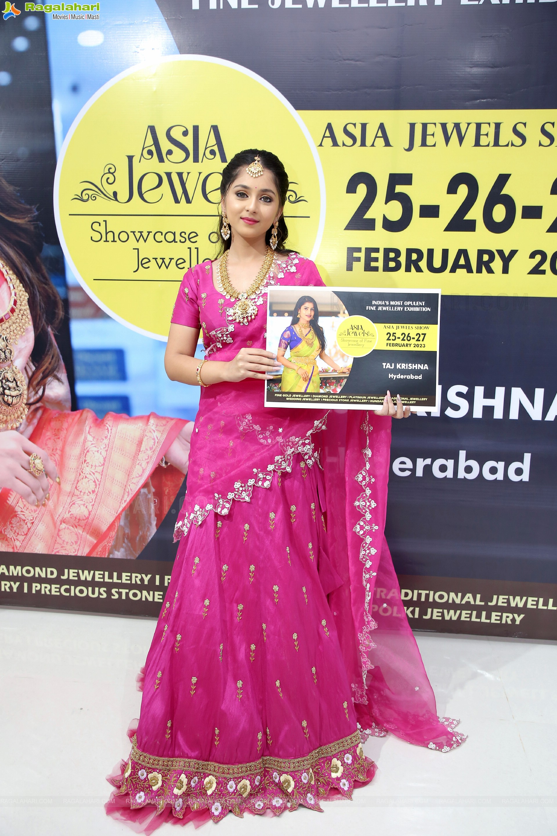 Asia Jewels Show Announcement and Exclusive Wedding & Bridal Jewellery Showcase at Banjara Hills Showroom